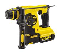 DeWalt Martillo electroneumático DCH253M2-QW XR SDS Plus 18V 2x4.0 Ah, cargador y maletín