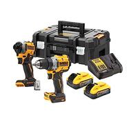 DeWALT DCK2051H2T – DCD800 + DCF850, 2 baterías de 5,0 Ah y cargador