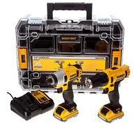 Taladro Atornillador 10,8v Li 2,0 Ah Maletin +ator Impa Dck211d2t-qw Dewalt
