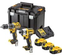DeWalt DCK266P3-QW DCD796 - Taladro atornillador de impacto DCF887 (18 V, 3 x 5 Ah)