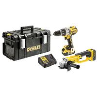 DeWalt DCK278P2-GB Dos de Combo Pack 18 V/5 Ah, 1 pieza, Amarillo; negro; Plata, dck278p2 de QW