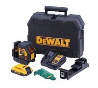 DeWalt Láser cruzado 18V DCLE34021D1 - 100 m, 1 batería 2,0 Ah XR, con accesorios y cargador