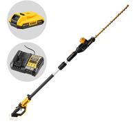 DeWalt DCMPH566P1-QW - Cortasetos eléctrico con pértiga orientable - Batería 18 V 2 Ah