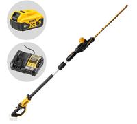 DeWalt DCMPH566P1-QW - Cortasetos eléctrico con pértiga orientable - Batería 18 V 5 Ah
