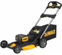 DeWalt DCMWP134N-XJ: Cortacésped eléctrico inalámbrico de 18 voltios, 53 cm, color azul (sin batería ni cargador)