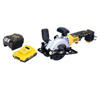DeWalt DCS 571 D1 Sierra circular sin cable 18 V 115 mm sin escobillas + 1x batería 2.0 Ah + cargador