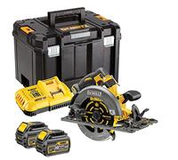 DeWalt DCS579T2 Sierra circular inalámbrica FlexVolt de 54 V de 190 mm, bate de 2 x 6 Ah, CHGR y caja