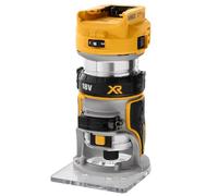 DeWalt Perfiladora DCW600N-XJ XR 18V, motor sin escobillas, 16.000–25.500 rpm, sin batería