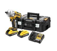 DeWALT Llave de impacto inalámbrica 18 V DCF961H2T – 1626 Nm, 2x 5,0 Ah POWERSTACK, cargador