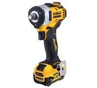DeWALT Llave de impacto DCF901P1 12V XR 1x batería 5 Ah + cargador y estuche TSTAK