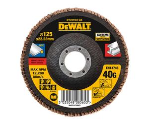 DeWALT - Disco amolador laminado, P40, diámetro 125 mm DT30602