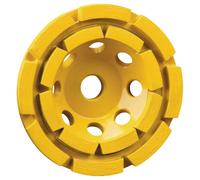 DeWalt Disco de copa DT3796-QZ 125 mm – Rosca M14 doble, segmentos de diamante robustos, copa turbo