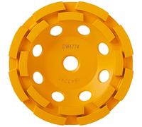 DEWALT - Disco de desbaste, doble fila, copa de diamante, 11,4 cm (DW4774)