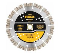 DEWALT - Discos de diamante ELITE EXTREME RUNTIME 180 mm - Todos los usos para profesionales y manitas, ideal para montaje resistente, estándar técnico