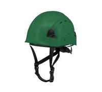 DEWALT DPG22V - Casco de Seguridad Unisex Tipo II Clase C con trinquete de 4 Puntos, ventilado, Color Verde, tamaño Adulto