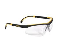 DEWALT DPG55-1C Dual Comfort Clear Gafas de seguridad protectoras de alto rendimiento con marco de goma de doble inyección y patillas