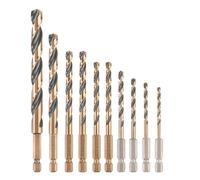 Dewalt dt20620-qz, surtido de brocas para metal hss-g, 10 piezas, hex?
