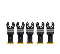 DeWalt DT20727-QZ - Pack de 5 hojas de sierra para detalle (43 x 10 mm)