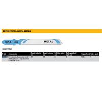 Dewalt dt2085-qz - hojas de sierra de calar hcs, 132 mm, paso de 1,2 m