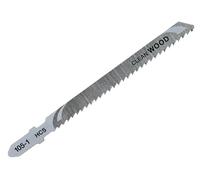 DeWalt DT2165-QZ - Hoja de sierra de calar HCS, longitud: 100mm, paso de diente: 2.5mm, para cortes rectos finos en madera, aglomerado, contrachapado, laminado y plástico hasta 30mm de espesor, multicolor