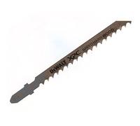 DeWalt DT2220-QZ - Hoja de sierra de calar XPC, longitud de 100 mm, paso de diente de 4 mm, hoja bi-metal para cortes en madera, aglomerado, contrachapado, laminado y plástico