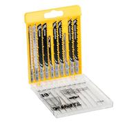 DeWalt Hojas de sierra de calar DT2290-QZ – Juego 10 hojas para madera – Compatible con Bosch