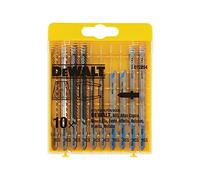 DeWalt DT2294-QZ - Kit de 10 hojas de sierra de calar, 5 para madera y 5 para metal