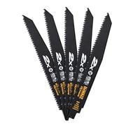 DeWalt Hoja de sierra sable DT2307L-QZ bi-metal 228 mm, paso 4,2 mm para madera y clavos