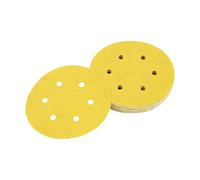 Dewalt DT3136-QZ - Pack de 25 discos de lija con 6 orificios, 150 mm, grano 180