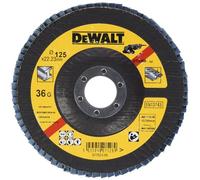 Dewalt DT3308-QZ - Discos de fibra EXTREME 180mm multilijas planos 125mm grano 36