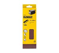 DeWalt DT3367-QZ - Banda de lija de 75 x 480 mm, grano 100