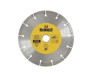 DEWALT DT3721-QZ - Disco de diamante para corte en seco con borde segmentado 180x22.2mm, para materiales de construcción