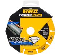 DeWalt Disco de corte DT40252-QZ Extreme Metal 125 x 1.3 x 22.3 mm Negro/Amarillo