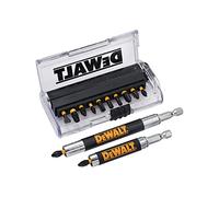 DeWalt Juego de puntas Impact Torsion DT70512T-QZ 14 piezas 25 mm, mayor torque, estuche