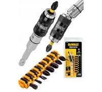DEWALT DT70518T - Juego de 10 puntas de destornillador de adaptador de enchufe universal [importación paralela]
