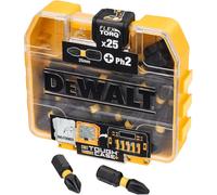 DEWALT DT70555T-QZ Extreme FLEXTORQ Juego de 25 piezas PH2 de 25 mm en estuche pequeño