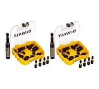 Dewalt DT70618T-QZ DT70618T-QZ-Juego de 15 Piezas Impact Torsion guía magnética compacta. Puntas de atornillar de 25 mm, Arándano (Paquete de 2)