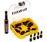 DeWalt Juego de puntas DT70618T-QZ – 15 piezas, torsión para impacto, guía magnética compacta, 25 mm