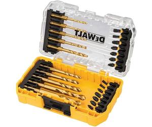 DeWalt DT70748T-QZ - Juego de 24 piezas para taladros eléctricos - Brocas y puntas de taladro FLEXTORQ