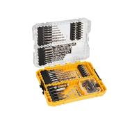 DeWALT Juego de brocas DT70761 – 72 piezas (hormigón y metal), puntas de atornillado, Toughcase