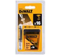 DeWalt Juego 16 piezas DT71511-QZ – Guía telescópica magnética compacta, 25mm PH2 PZ2 PZ3 T20 T25