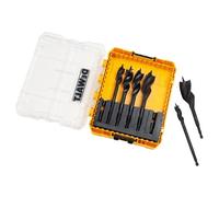 DeWALT Juego de 6 brocas DT90238 triple flauta para madera 152 mm (13,16,20,22,25,32 mm)