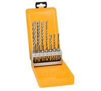 DeWalt DT9701-QZ - Pack de 7 brocas de percusión SDS-Plus Extreme 2, en caja metálica