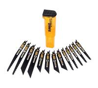 DeWalt Hojas sierra sable DT99550-QZ – Juego 13 pz bi-metal XR, 152/203/230 mm para madera y metal