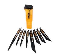 DeWalt Hojas sierra sable DT99551-QZ – Juego 8 hojas Bi-Metal XR (3x230mm,1x203mm,1x152mm)