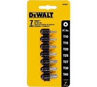 DEWALT DW2067 Juego de brocas Torx de 7 piezas