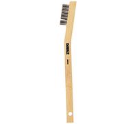 DeWalt Dw49705 fila ángulo mango cepillo de alambre de carbono, 3 pulgadas x 14 pulgadas