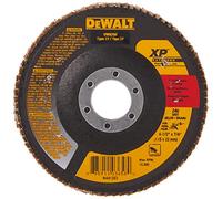 DEWALT DW8250 - Disco de solapa XP de 4-1/2 pulgadas por 7/8 pulgadas, 40 g