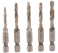 DEWALT DWADTQTR5SET - Juego de 5 brocas para taladro (capacidad de 0,63 cm)