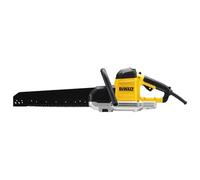 DEWALT DWE396-QS - Sierra Alligator 1.600W, Longitud de carrera 295mm, Hoja Poroton Clase 12, 3000 cpm, Cambio Rápido de Hojas, Ideal para Construcción y Demolición
